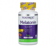Мелатонін швидкого вивільнення Natrol  (Melatonin) 5 мг зі смаком полуниці