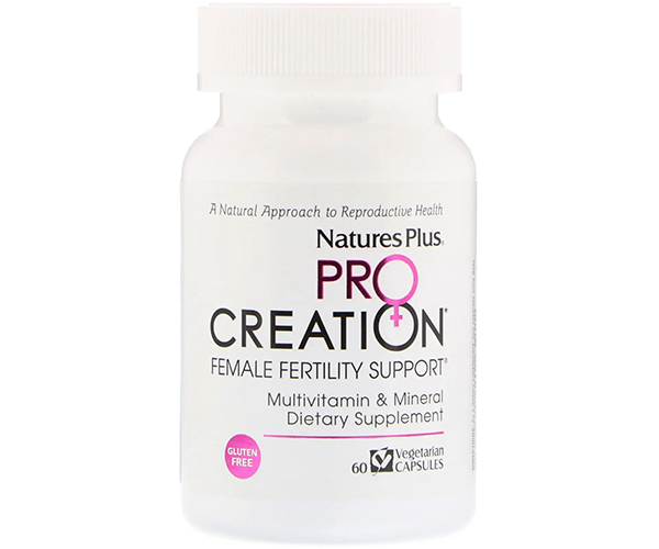 Комплекс для зачаття Natures Plus Female Fertility Support 60 капсул