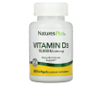 Витамин D3 Natures Plus (Vitamin D3) 10000 МЕ 60 капсул