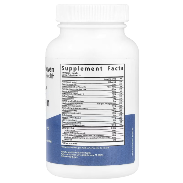 Поддержка здоровья мужчин Fairhaven Health (Fertilaid for men) 90 капсул