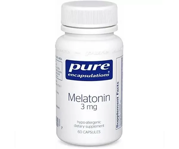Мелатонін Pure Encapsulations (Melatonin) 3 мг 