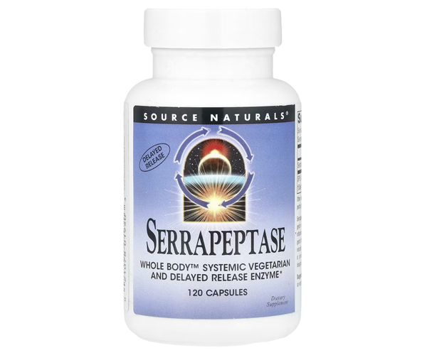 Серрапептаза Source Naturals  (Serrapeptase) 120 000 SPU 