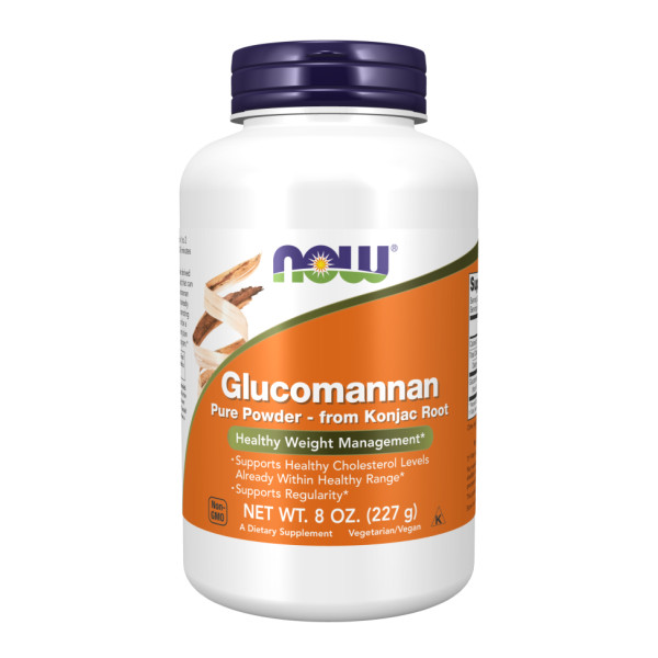 Глюкоманнан Now Foods (Glucomannan) 2000 мг 227 г