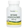 Бетаїну гідрохлорид Natures Plus  (Betaine Hydrochloride) 600 мг 90 таблеток