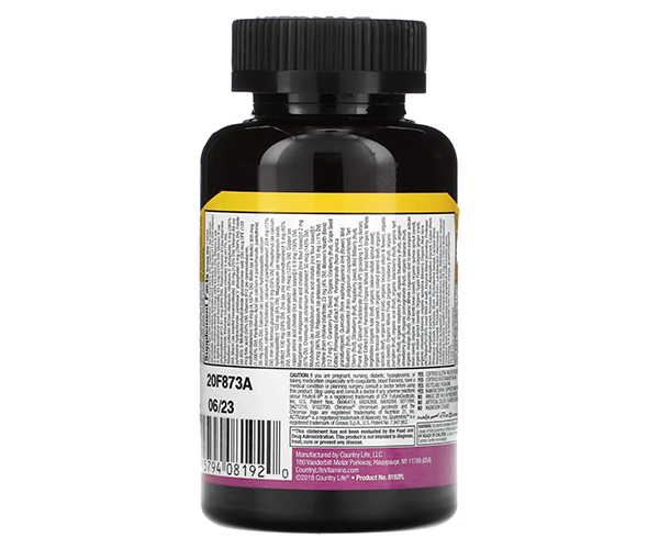 Вітаміни для жінок після 35 Country Life  (Multivitamins for women) 60 таблеток