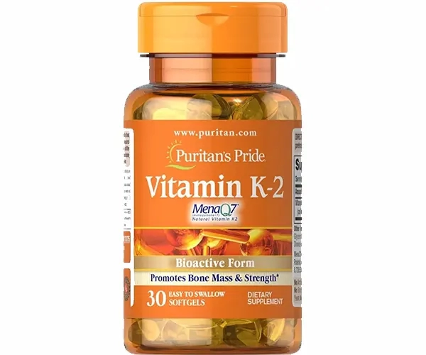Вітамін К-2 Puritan's Pride  (Vitamin K-2 MenaQ7) 50 мкг 30 капсул