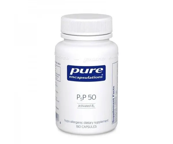 Витамин B6 Пиридоксаль-5-Фосфат Pure Encapsulations (Vitamin B6) 50 мг