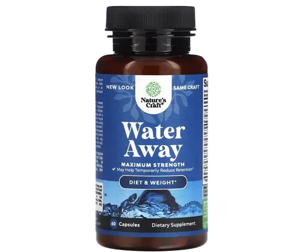 Water Away Nature's Craft максимальна ефективність, 60 капсул