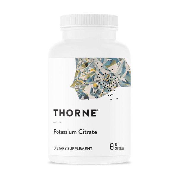 Калій цитрат Thorne Research (Potassium Citrate) 99 мг 90 капсул