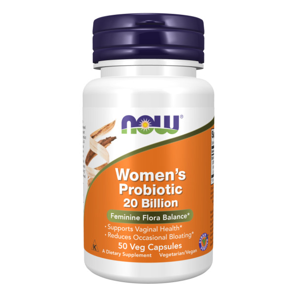 Женский пробиотик NOW Foods (Womens Probiotic) 20 млрд КОЕ 50 капсул