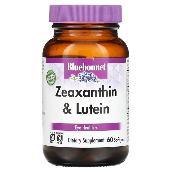 Зеаксантин плюс лютеин Bluebonnet Nutrition (Zeaxanthin plus Lutein) 