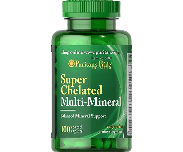 Мультимінеральний комплекс Puritan's Pride  (Super Chelated Multi Mineral) 100 капсул