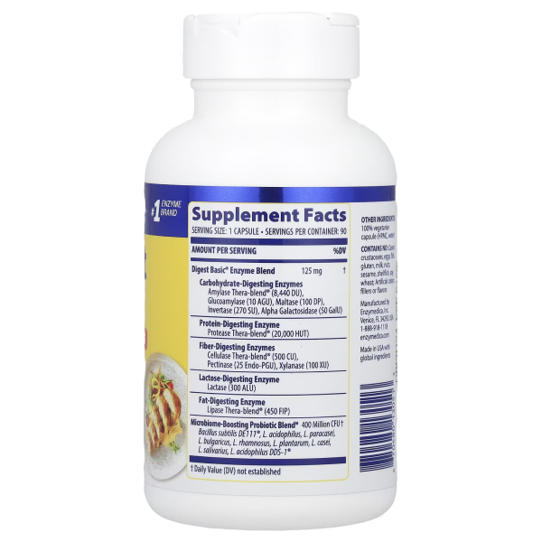 Ферменты и пробиотики Enzymedica (Digest Basic + Probiotics) 