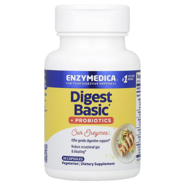 Ферменты и пробиотики Enzymedica (Digest Basic + Probiotics) 