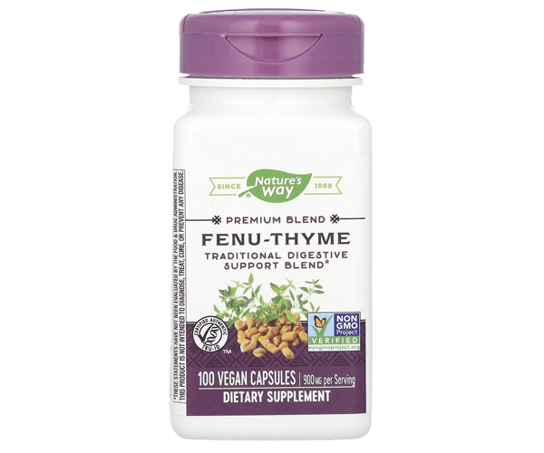 Смесь для дыхательных путей Nature's Way (Fenu-Thyme) 100 капсул