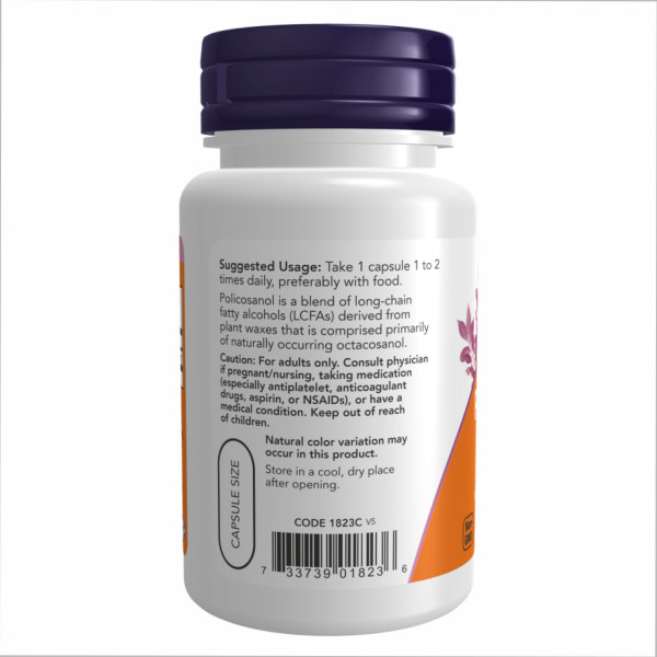 Полікозанол NOW Foods (Policonasol) 10 мг 90 капсул