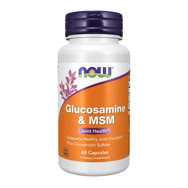 Глюкозамін та МСМ (Glucosamine & MSM) 60 капсул