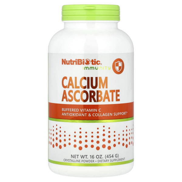 Аскорбат кальция NutriBiotic (Calcium Ascorbate) 454 г