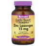 Цинк Bluebonnet Nutrition (Zinc) 15 мг 60 льодяників зі смаком апельсину