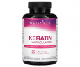 Колаген та кератин об'єм волосся NeoCell (Keratin hair volumizer) 60 капсул