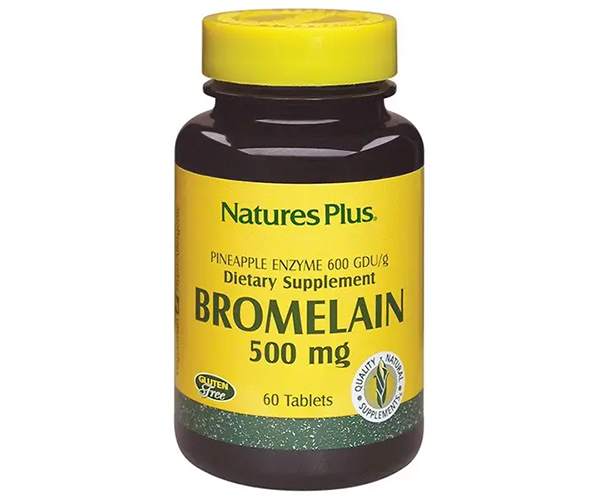 Бромелайн Natures Plus (Bromelain) 500 мг