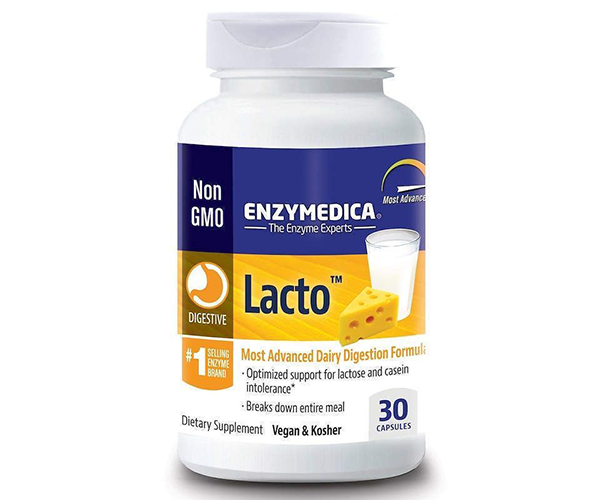 Ферменты для переваривания молочных продуктов Enzymedica (Lacto) 