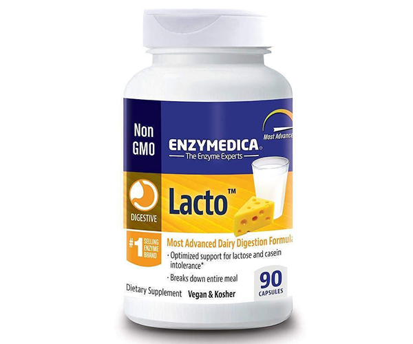 Ферменты для переваривания молочных продуктов Enzymedica (Lacto) 