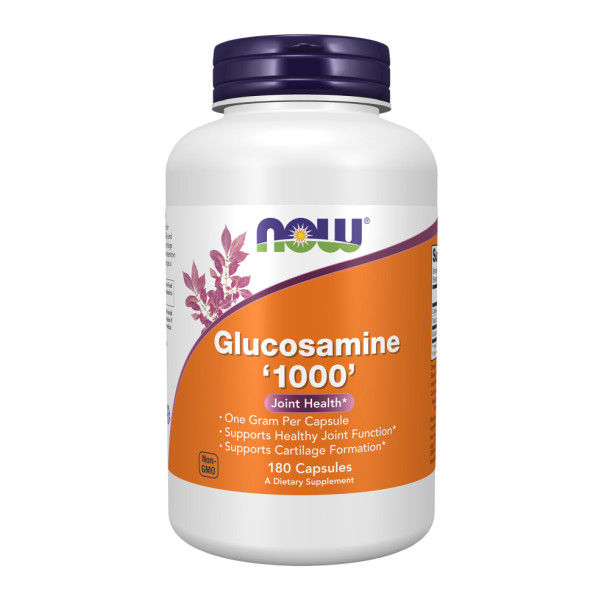 Глюкозамин Now Foods (Glucosamine) 1000 мг 180 капсул