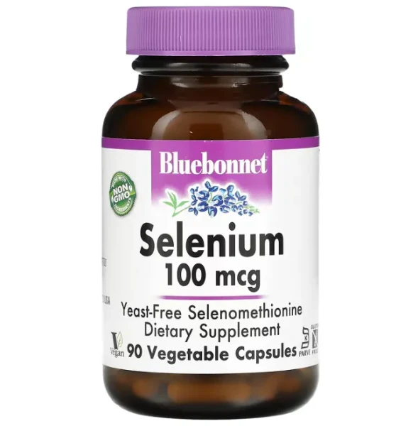 Селен Bluebonnet Nutrition (Selenium) 100 мкг 90 капсул