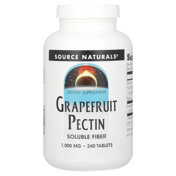 Пектин грейпфрута Source Naturals (Grapefruit Pectin) 240 таблеток