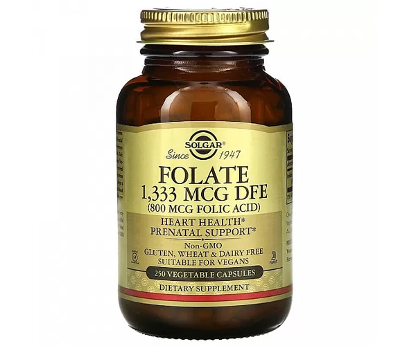 Фолиевая кислота Solgar (Folic acid) 800 мкг 
