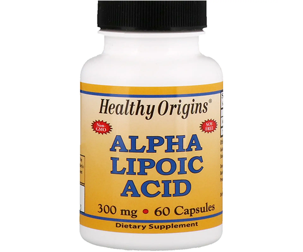 Альфа-липоевая кислота Healthy Origins (Alpha-lipoic acid) 300 мг 