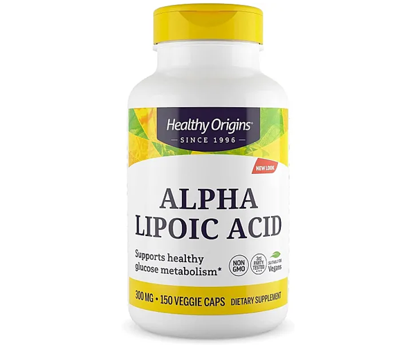 Альфа-липоевая кислота Healthy Origins (Alpha-lipoic acid) 300 мг 