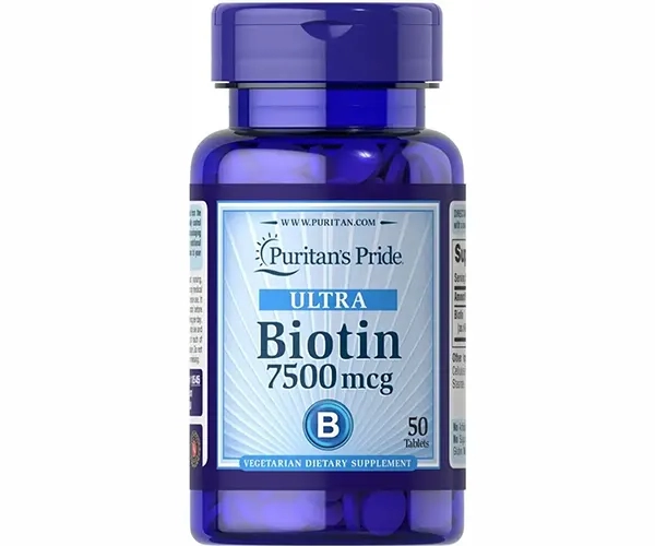 Биотин Puritan's Pride (Biotin) 7500 мкг 