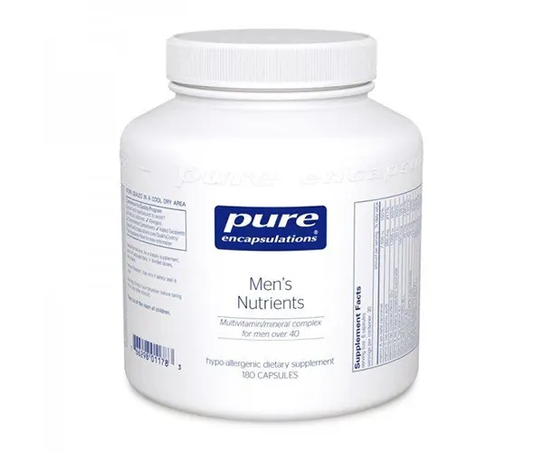Поливитаминный и минеральный комплекс для мужчин 40+ Pure Encapsulations (Men's Nutrients) 180 капсул