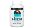 Лейцин Source Naturals (L-Leucine) 500 мг 240 капсул