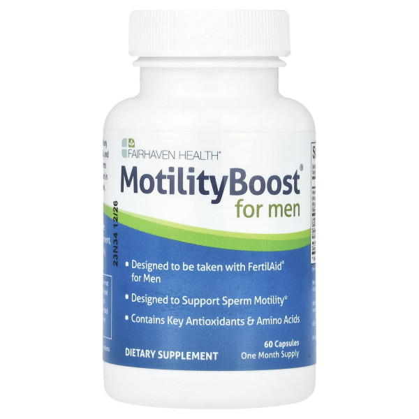 Репродуктивне здоров'я чоловіків Fairhaven Health  (MotilityBoost for Men) 60 капсул
