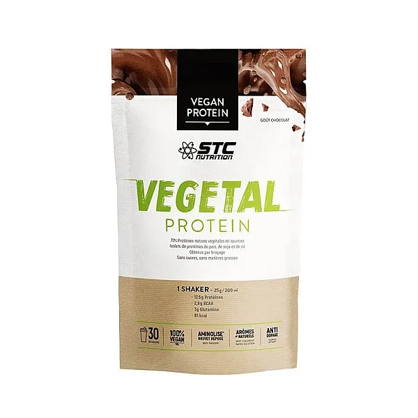 Веджетал Протеїн STC Nutrition  (Vegetal Protein) 750 г зі смаком шоколаду