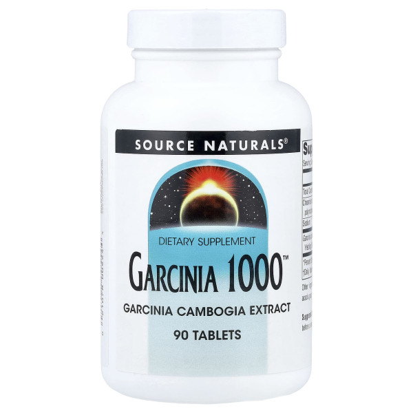 Гарцинія Source Naturals (Garcinia 1000) 1000 мг 90 таблеток