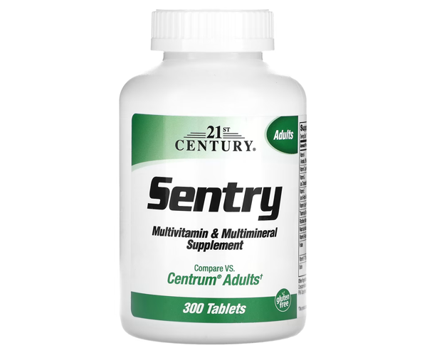 Поливитаминная и мультиминеральная добавка 21st Century (Sentry) 