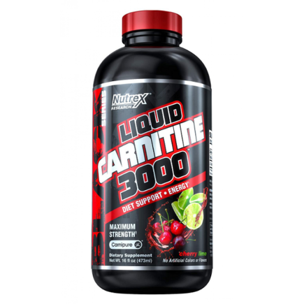 L-карнитин 3000 Nutrex Research ягодный вкус 465 мл 