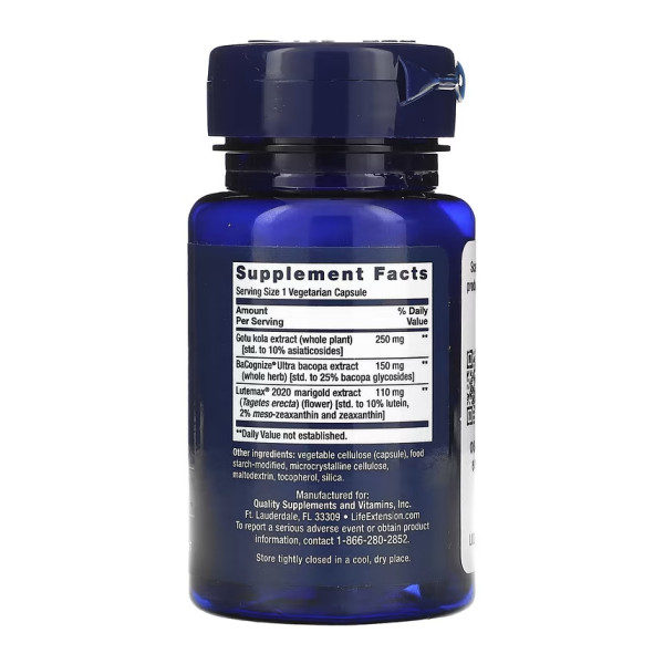 Ноотропный препарат Life Extension (Quick Brain Nootropic) 30 капсул