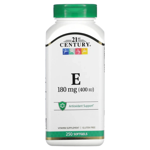 Вітамін Е 21st Century (VITAMIN E) 400 МО 250 капсул