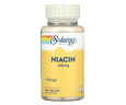 Ніацин Вітамін B3 Solaray (Niacin Vitamin B3) 100 мг 100 капсул