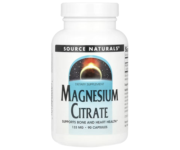 Цитрат магния Source Naturals (Magnesium Citrate) 133 мг 