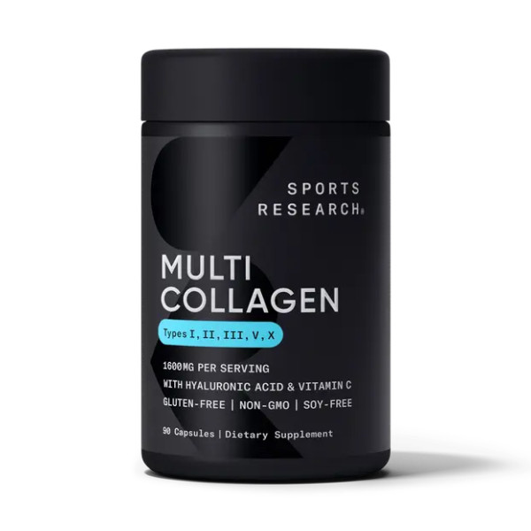 Комплекс із колагеном декількох типів Sport Research (Multi Collagen Complex) 90 капсул