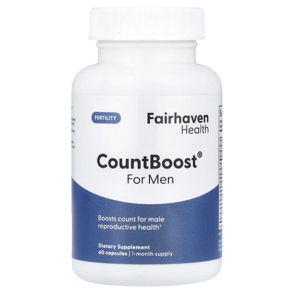 Репродуктивне здоров'я чоловіків Fairhaven Health  (CountBoost) 60 капсул