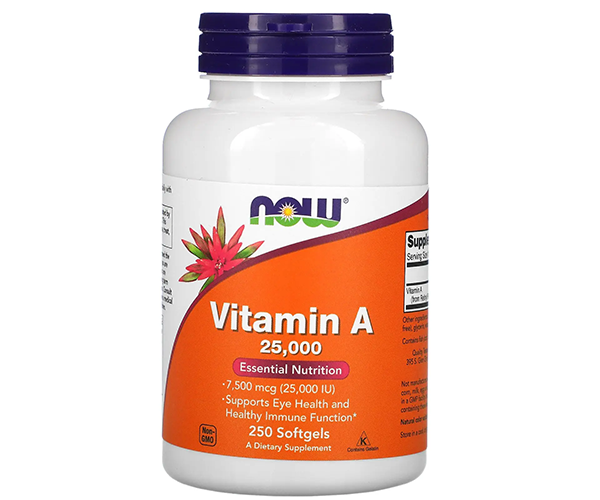 Витамин A NOW Foods (Vitamin A) 25000 МЕ 