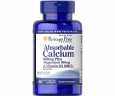 Кальций плюс магний и витамин Д3 Puritan's Pride (Calcium plus Magnesium with Vitamin D3) 600 мг/300 мг/1000 МЕ 60 капсул