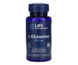 Л-Глютамін Life Extension (L-Glutamine) 500 мг 100 капсул